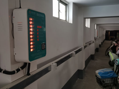 14KW双枪交流充电桩工程案例