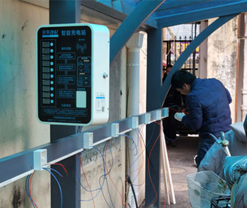 7KW新能源汽车充电桩工程案例